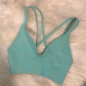 lululemon mint sports bra